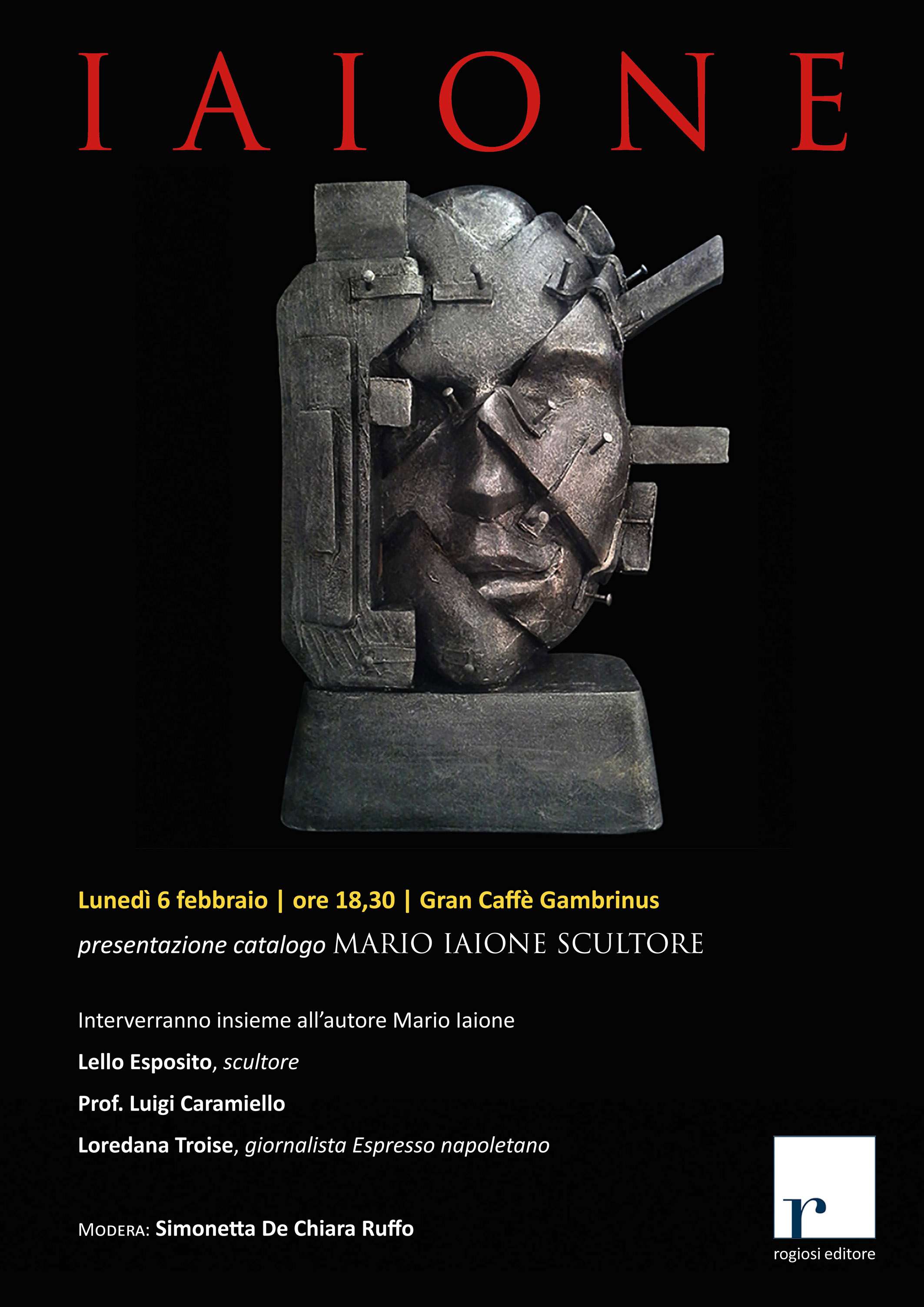 Il catalogo di Mario Iaione scultore
