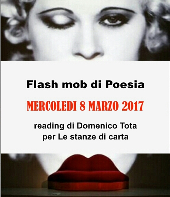L’8 marzo, nel giorno dedicato alla donna, “Le stanze di carta” rinnova l’appuntamento con un flash mob di poesia. Presente anche la nota poetessa casoriana, Antonella De Rosa