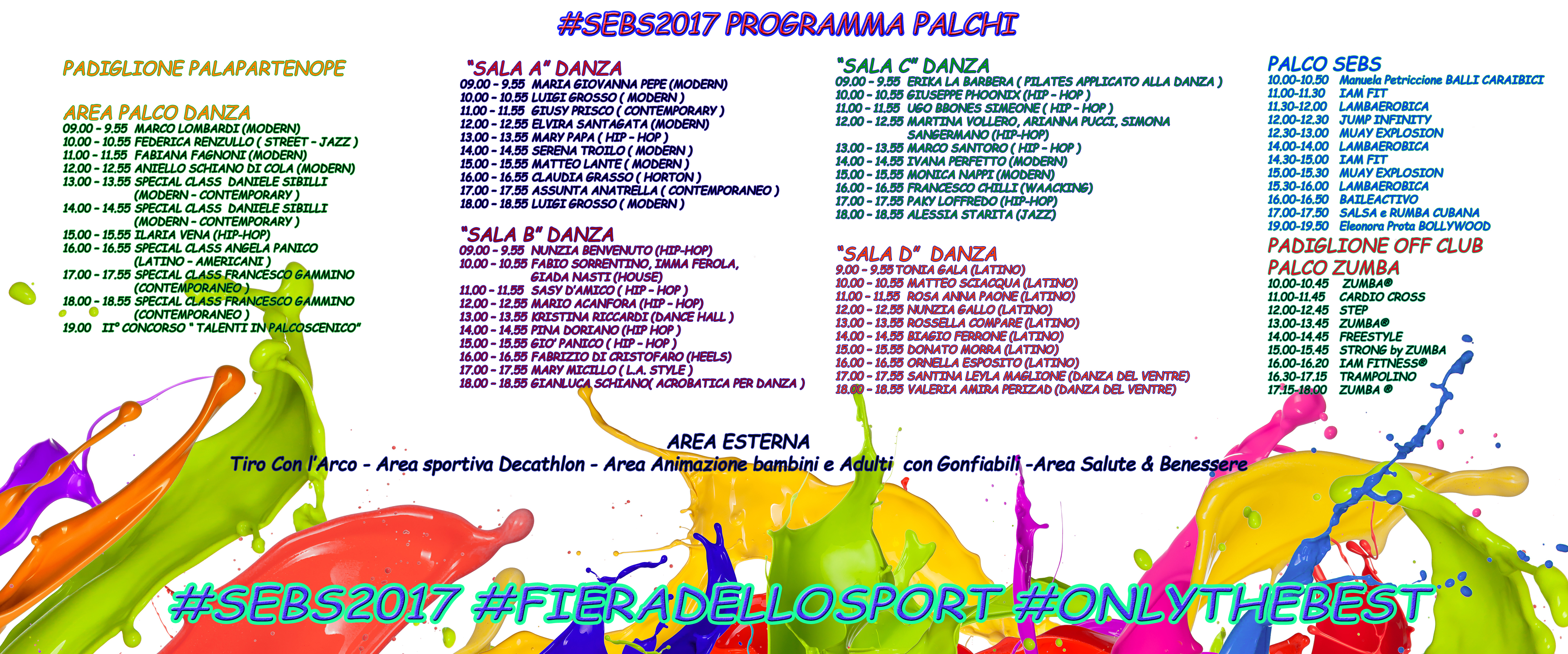 Inizia il conto alla rovescia per il SEBS LA FIERA DELLO SPORT IX^ Edizione. L’evento sportivo più importante del sud Italia.