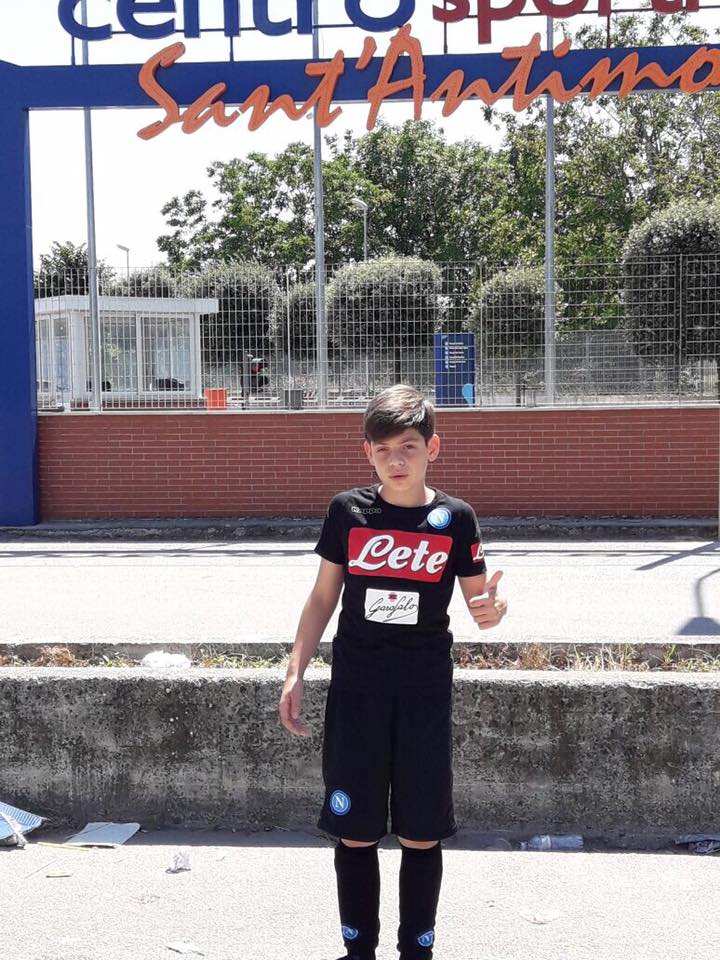 Calcio giovanile. Dai Galacticos di Arzano al Napoli.   Antonio Gaglione: un talento calcistico a 11 anni.