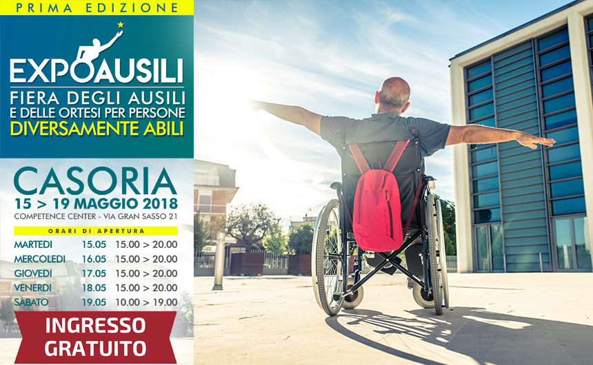 ExpoAusili, nuove soluzioni nel campo della disabilità, fa tappa a Casoria: ecco le date