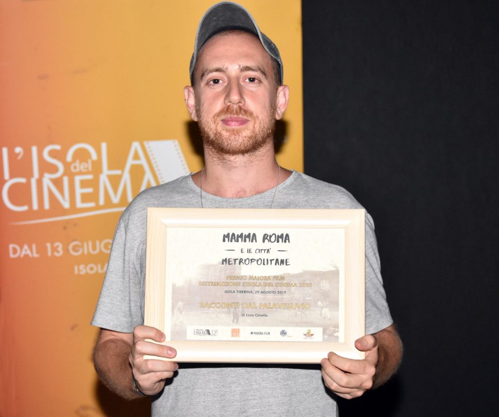 Casoria e i suoi talenti: il casoriano Luca Ciriello riceve il premio “Maiora film”