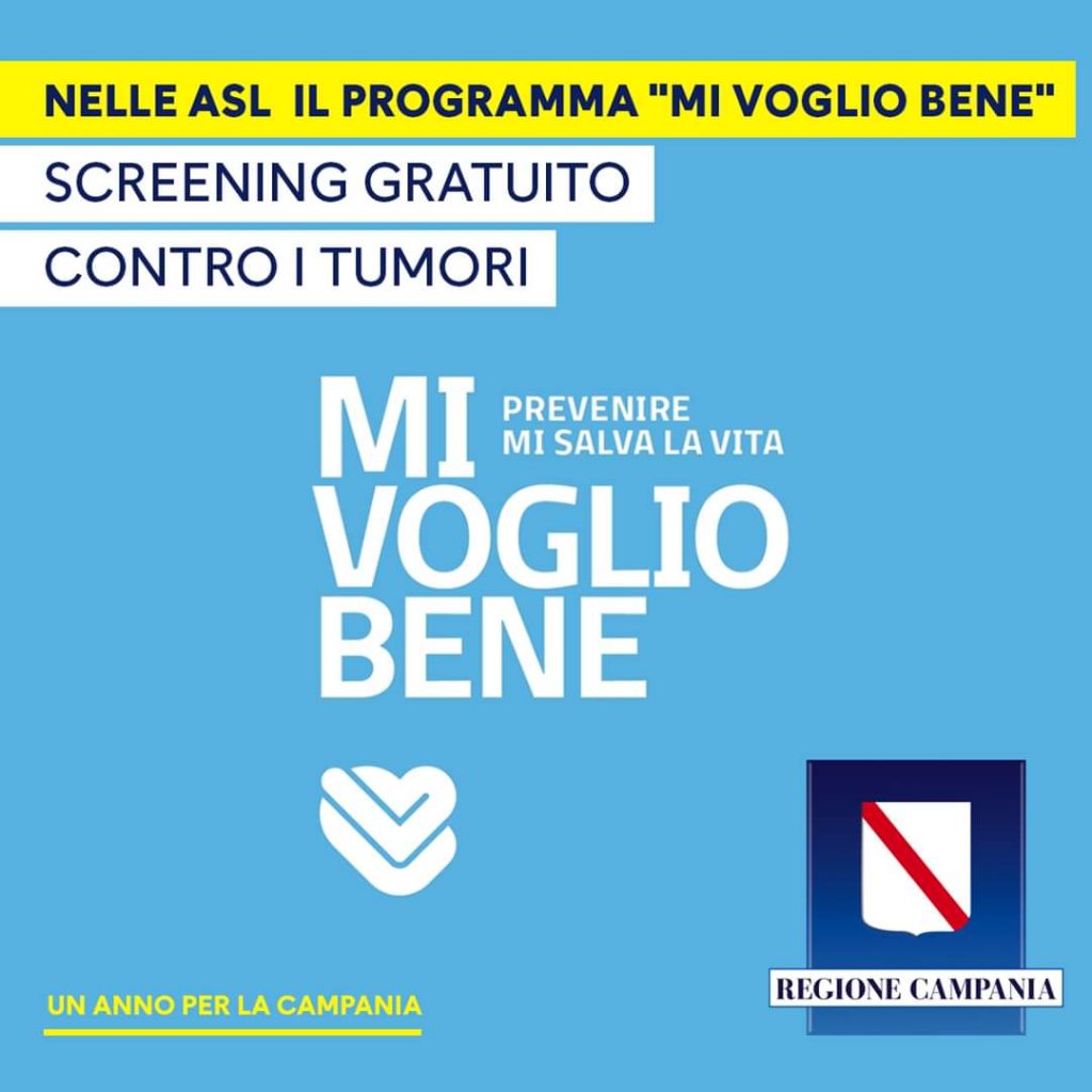 Campania: parte in tutte le ASL la campagna di informazione “Mi voglio bene”.