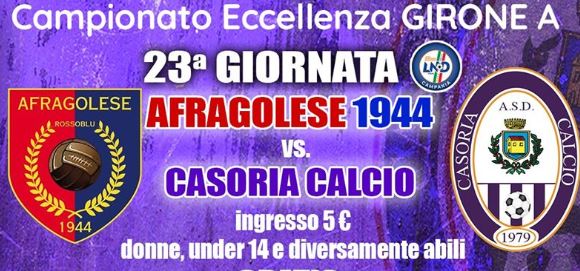 L’Afragolese vince il derby: Casoria battuto 4-1