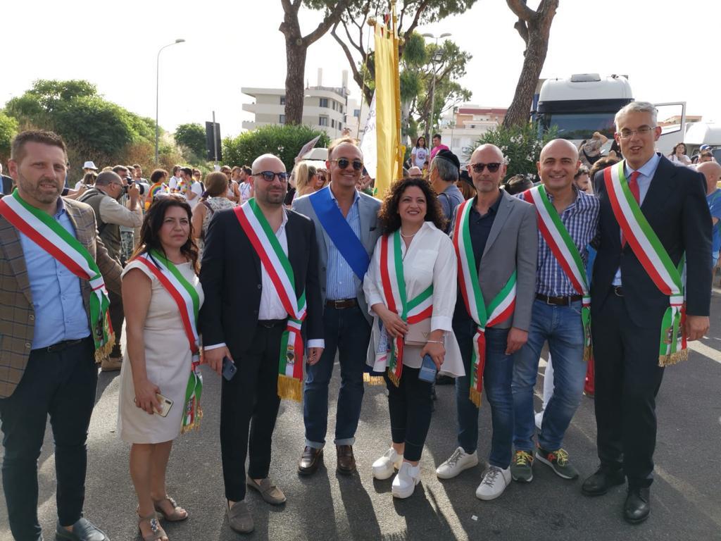 Casoria presente al Vesuvio Pride: a Torre Annunziata sfila l’assessore Brancaccio