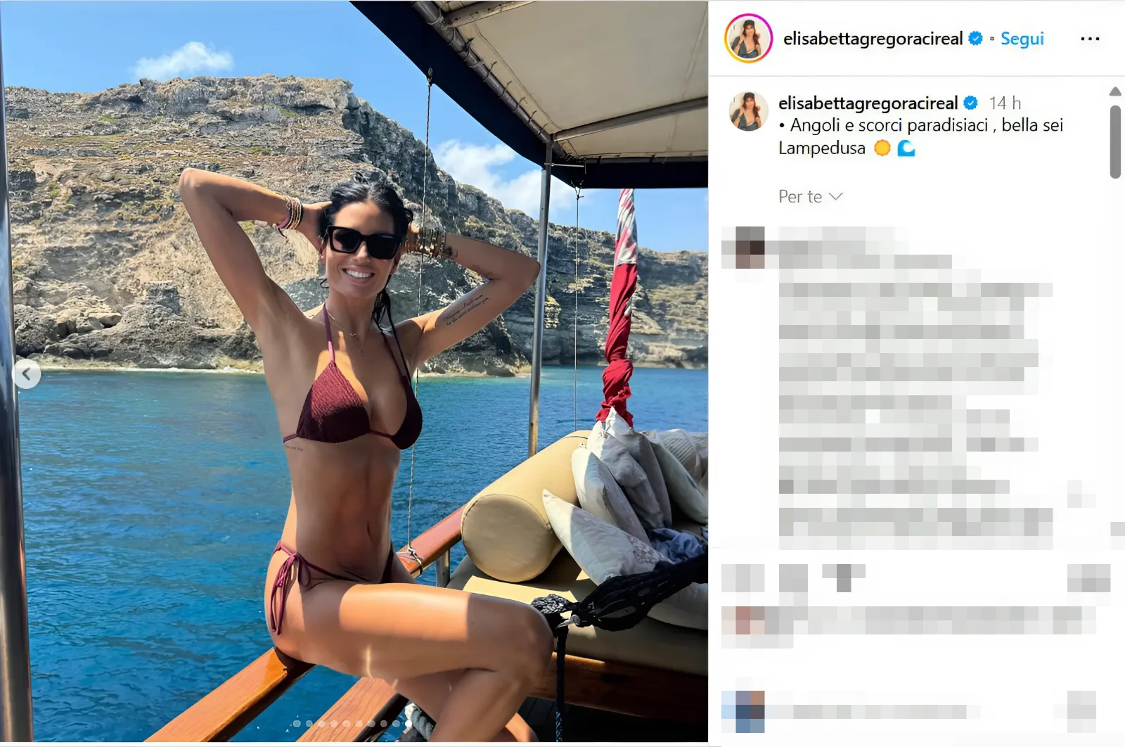 Elisabetta Gregoraci Sicilia