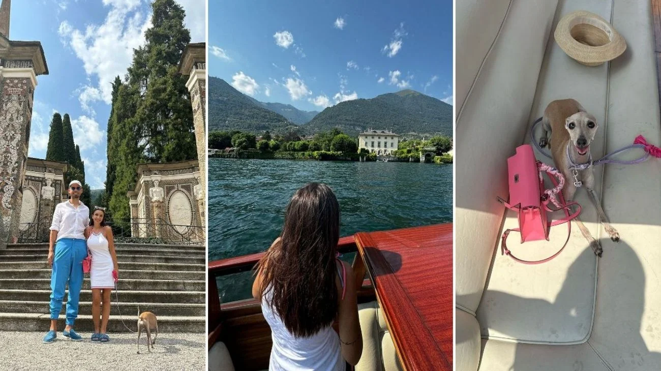 Elettra Lamborghini, weekend d'amore sul lago